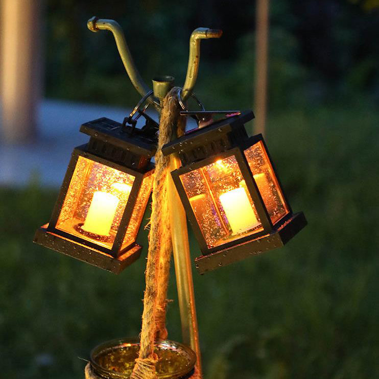 Moderne Solar Star Kerze ABS wasserdichte LED Außenlichter | Karnz