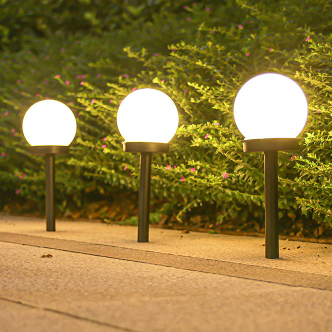 Wasserdichte Solar-LED-Globusleuchte aus ABS für den Garten