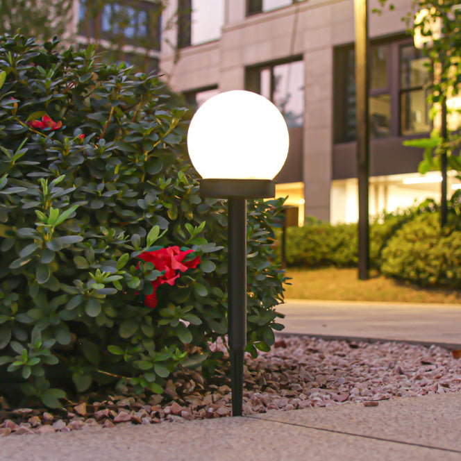 Wasserdichte Solar-LED-Globusleuchte aus ABS für den Garten