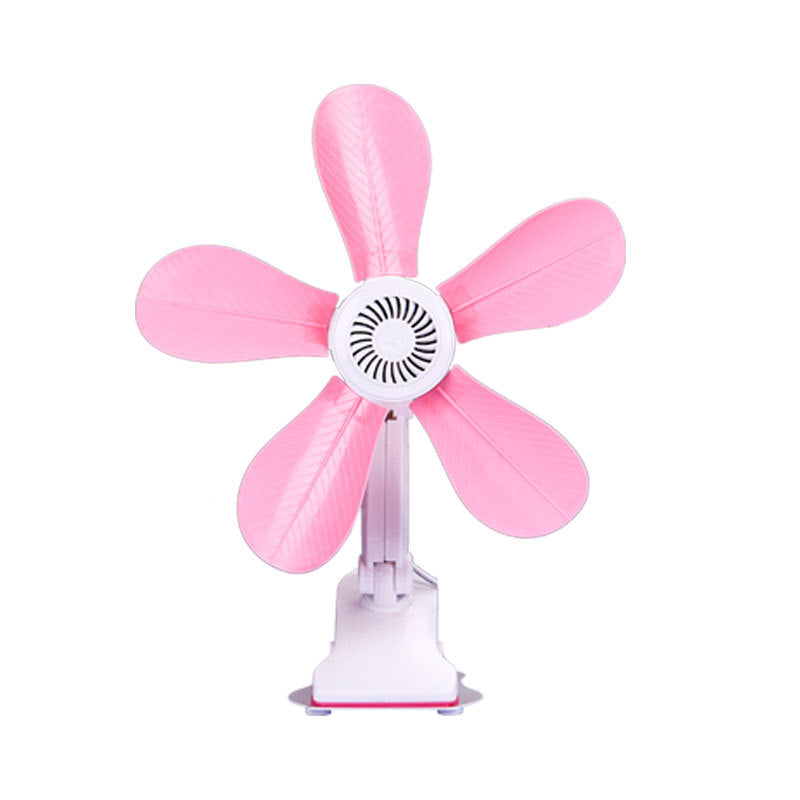 Damen Tragbarer Tischventilator mit floralem Design Karnz