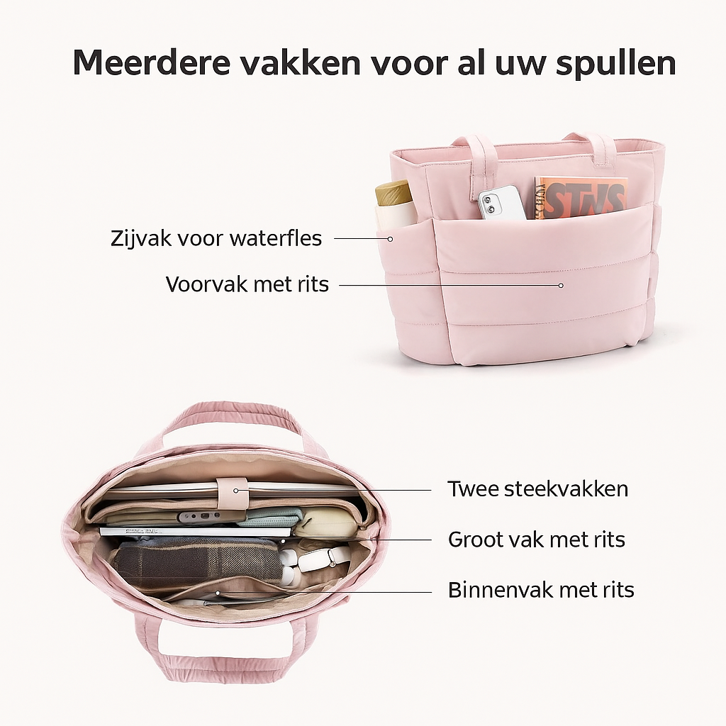 DraagMeega Luxus Tagesrucksack – Leicht, Gepolstert & Vielseitig für den Alltag | Karnz
