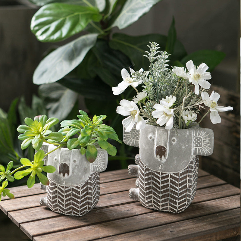 Deko Blumentopf Karnz