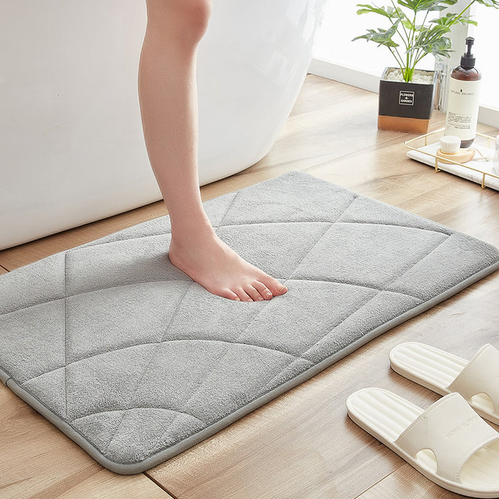 Plüsch Bequeme Badematte Karnz