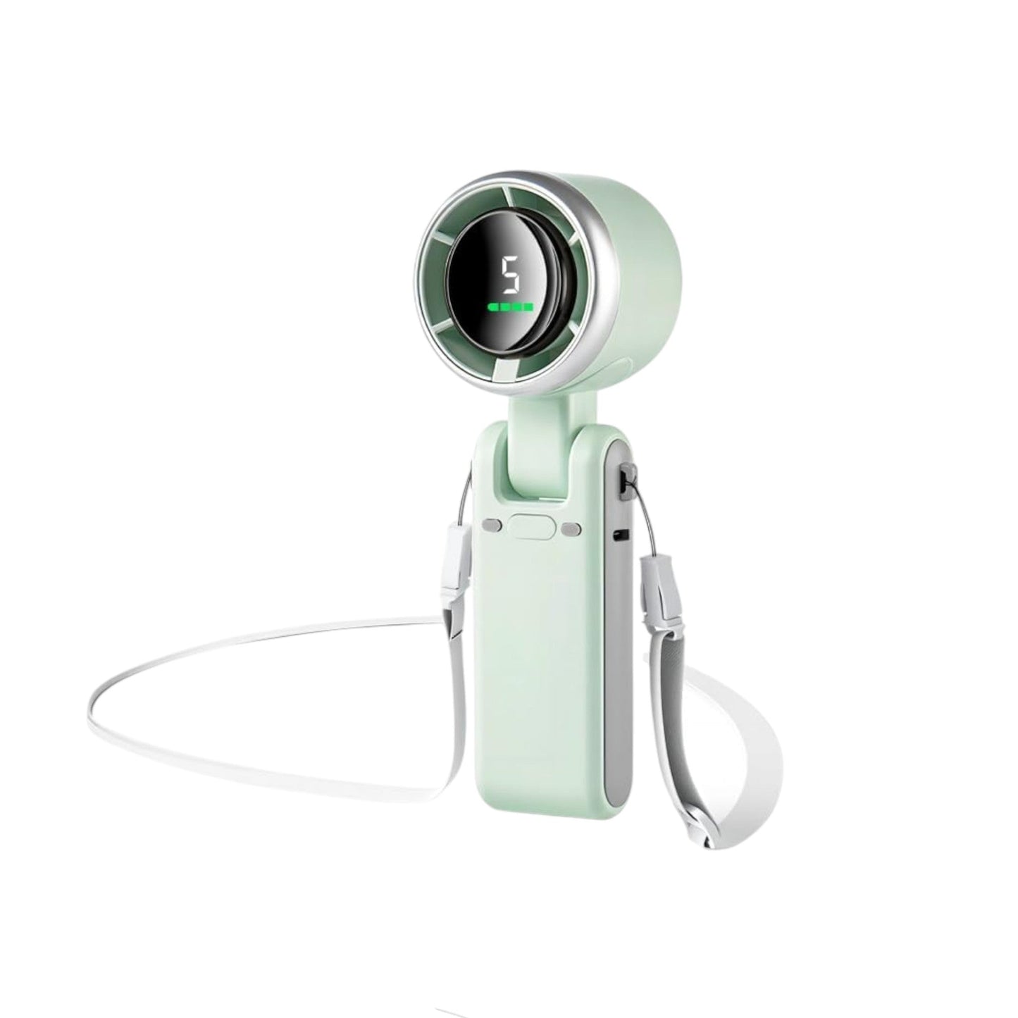 3-in-1 Mini Handheld Turbo Ventilator – Tisch-, Nacken- & tragbarer Kühlventilator (wiederaufladbar) | Karnz