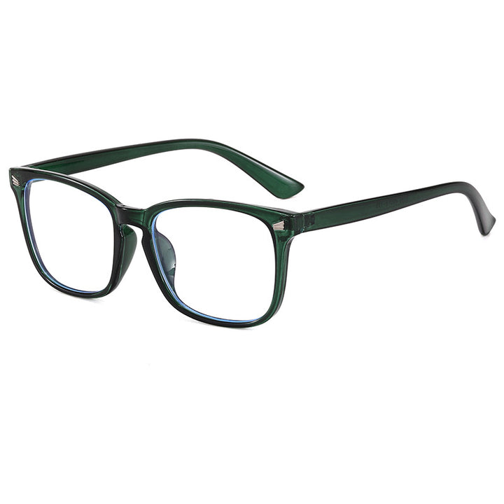 Modische Quader-Brillenfassung Karnz