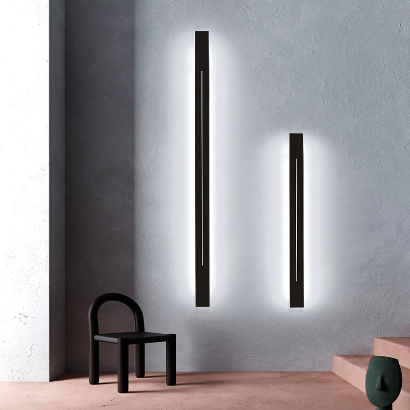 Simplicity Barförmige LED Wandleuchte Metall Wohnzimmer Wandleuchte Beleuchtung | Karnz