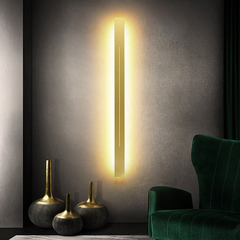 Simplicity Barförmige LED Wandleuchte Metall Wohnzimmer Wandleuchte Beleuchtung | Karnz