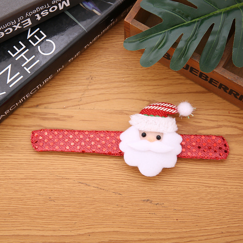 Kreative Weihnachtswristband mit Schneemann-Motiv Karnz