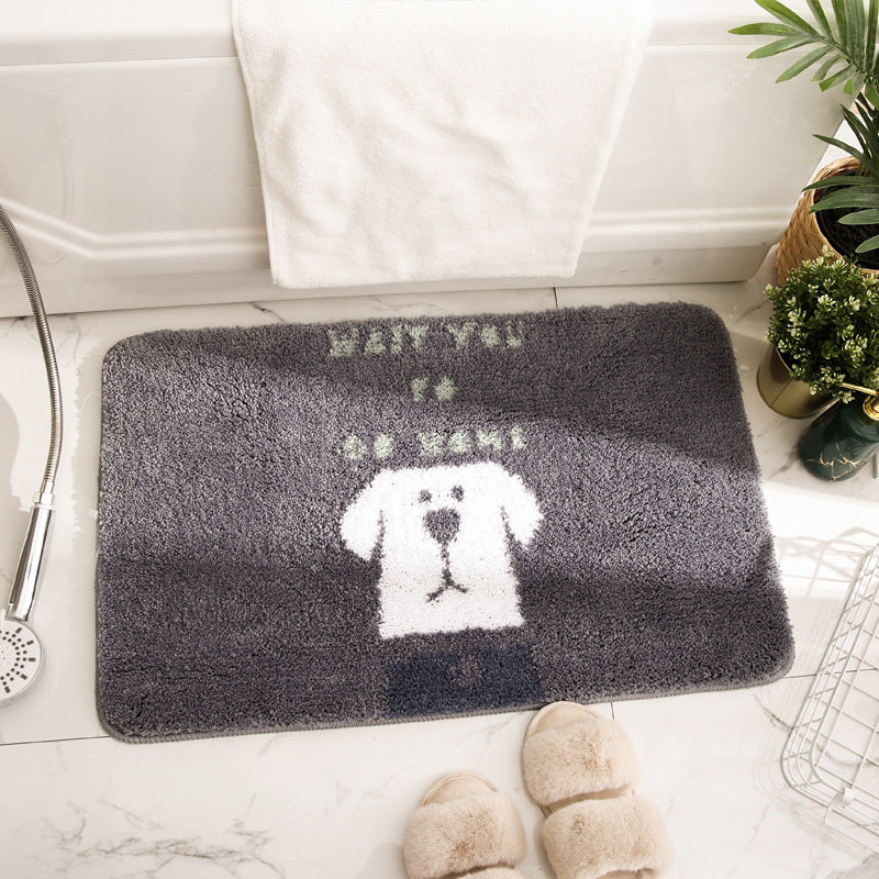 Niedlicher Hundedruck Badmatte
