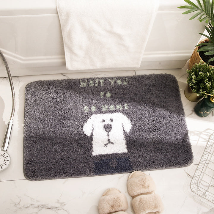 Niedlicher Hundedruck Badmatte
