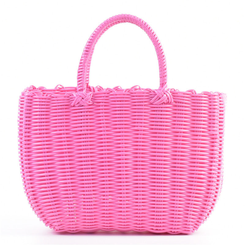 Stilvolle Woven Strandtasche Karnz