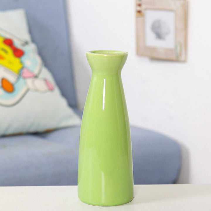 Moderne Minimalistische Keramik Blumen Vase Karnz