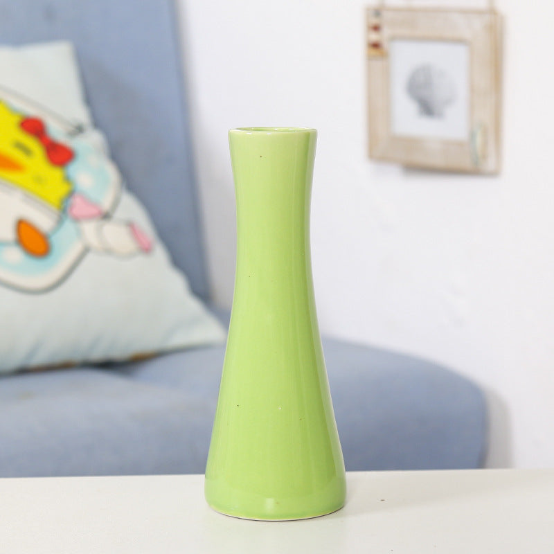 Moderne Minimalistische Keramik Blumen Vase Karnz