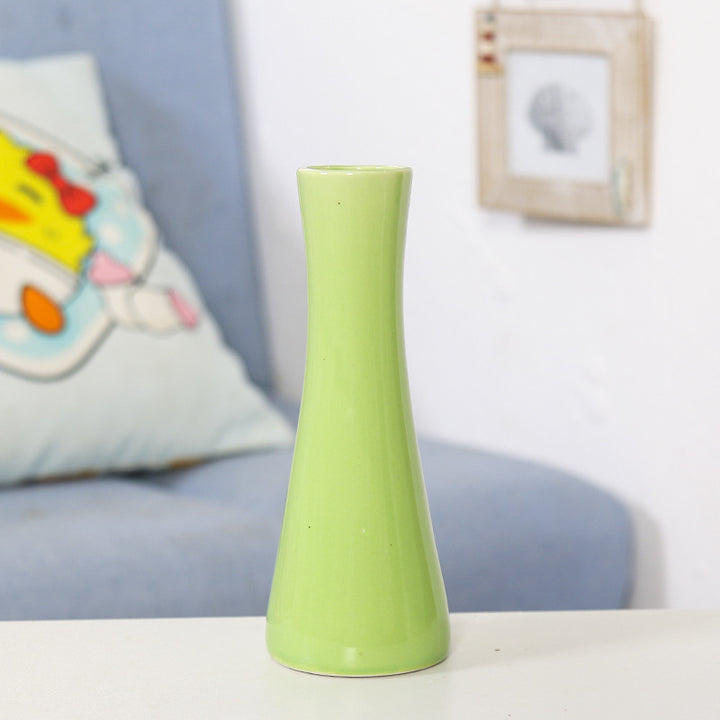 Moderne Minimalistische Keramik Blumen Vase Karnz