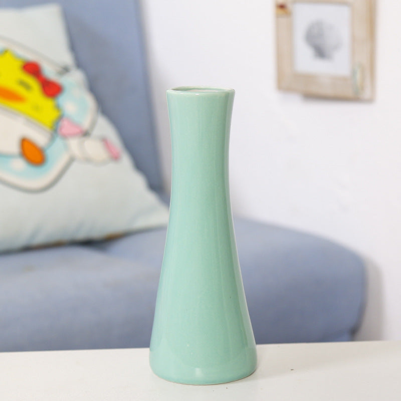 Moderne Minimalistische Keramik Blumen Vase Karnz