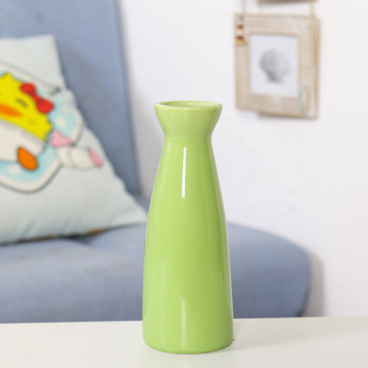 Moderne Minimalistische Keramik Blumen Vase Karnz