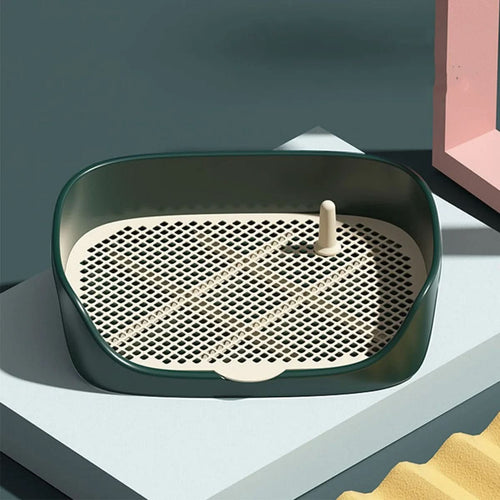 Welpen-Toilettentrainer mit Spritzschutzrand
