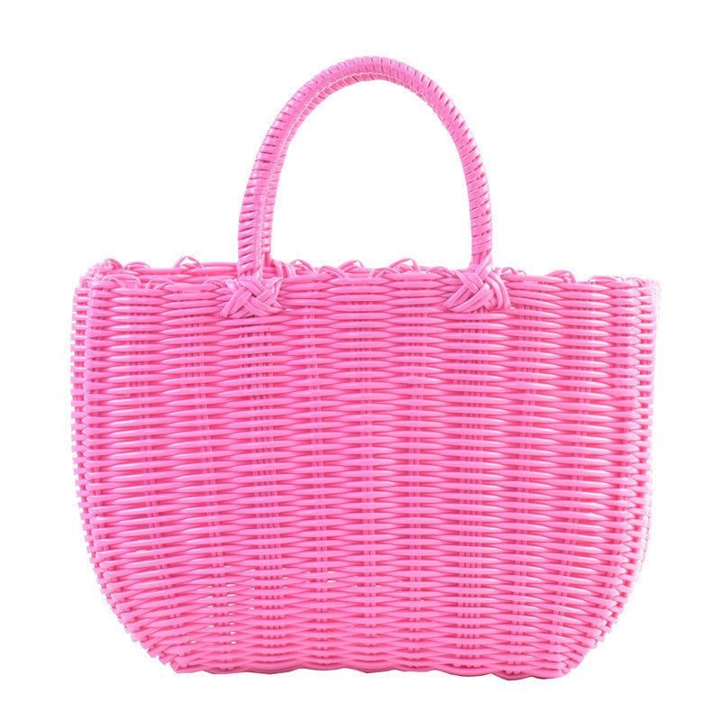 Stilvolle Woven Strandtasche Karnz