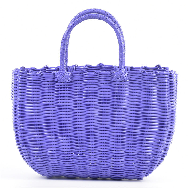 Stilvolle Woven Strandtasche Karnz