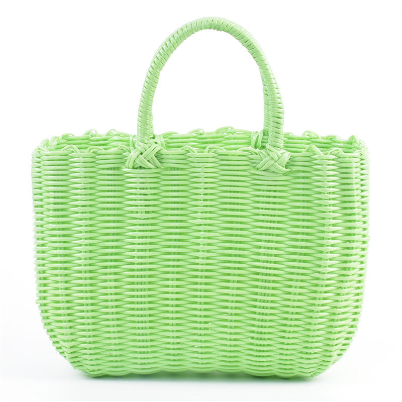 Stilvolle Woven Strandtasche Karnz