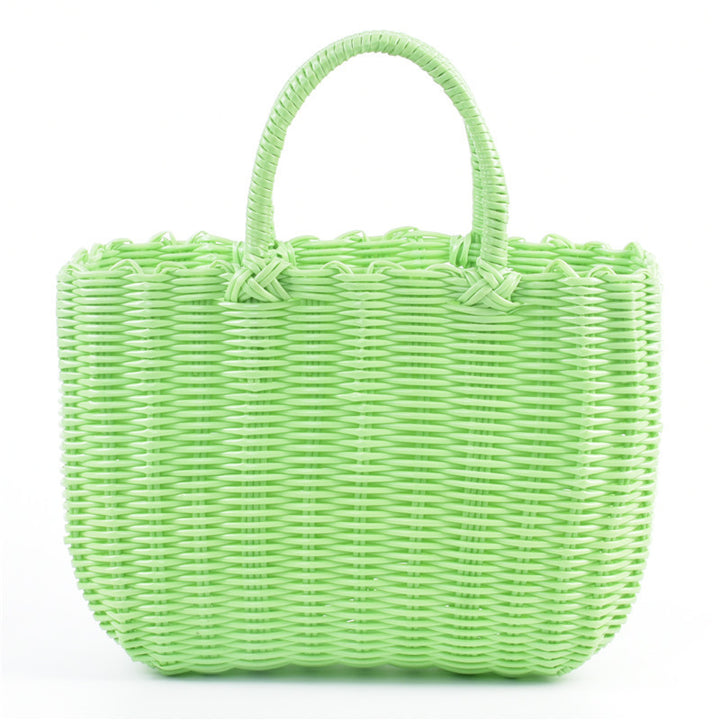 Stilvolle Woven Strandtasche Karnz
