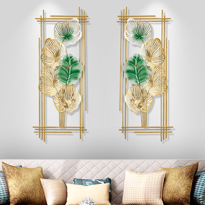 Dekorative florale Metallwandkunstplatten Karnz