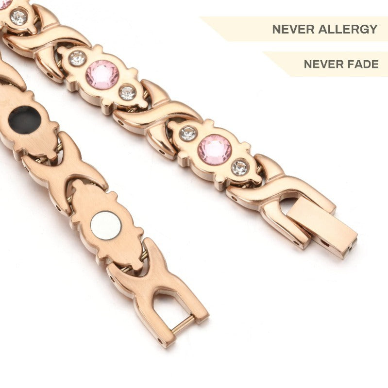 Karnz | Roségold Magnetarmband