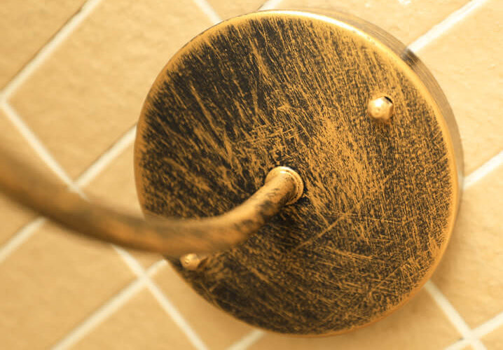 Retro Loft Dome Eisen Außen Wasserdicht 1-Licht Gebogene Arm Wand Sconce Lampe | Karnz