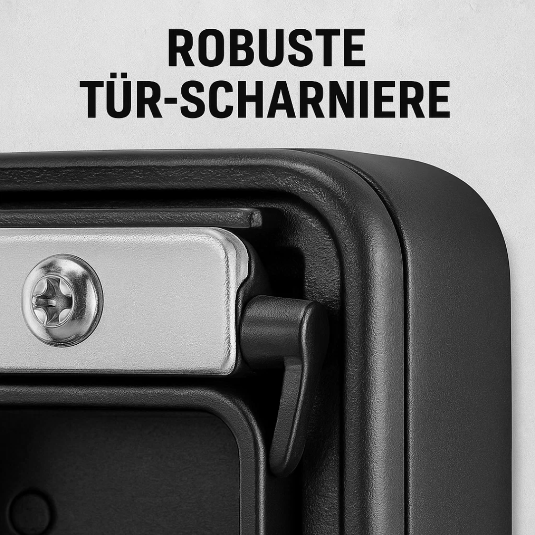 KeyGuard Outdoor Safe – Wetterfester Wandmontierter Schlüsselbox | Karnz