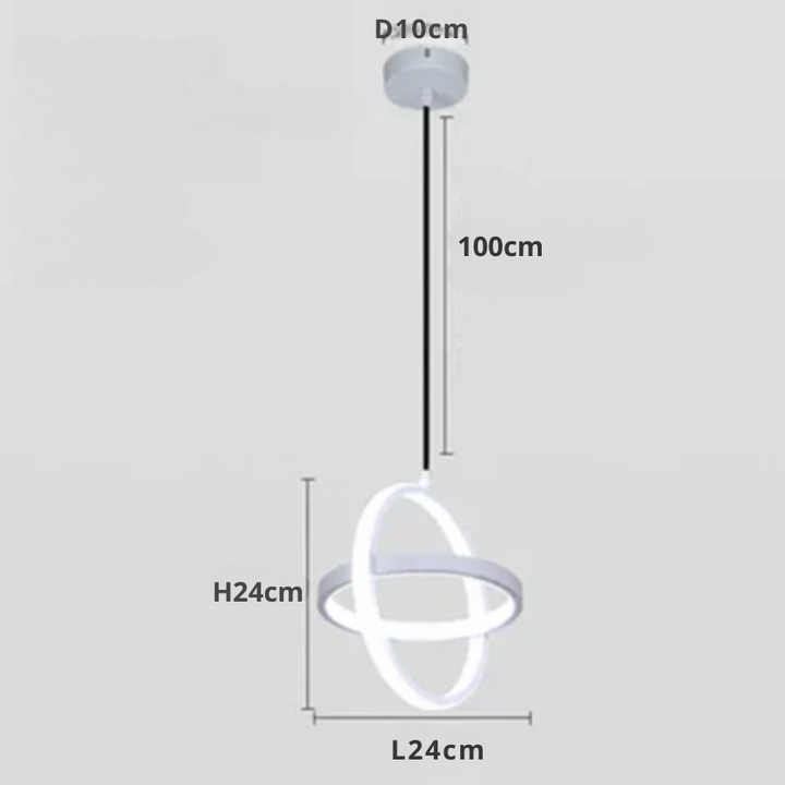 Moderne LED Hängelampe – Minimalistische Pendelleuchte für Wohnzimmer und Esszimmer | Karnz