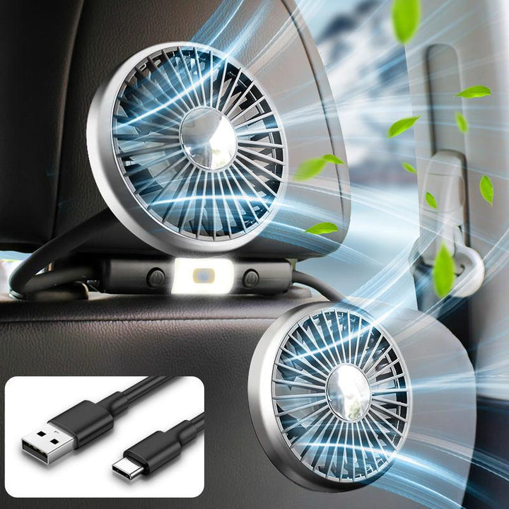 Sommer Dual-Head USB Schlauchventilator | Karnz