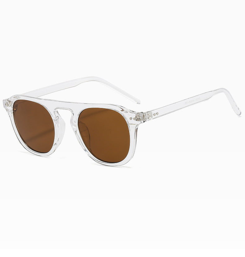 Damen klassische Sonnenbrille mit eckigem Rahmen und polarisierten Gläsern Karnz