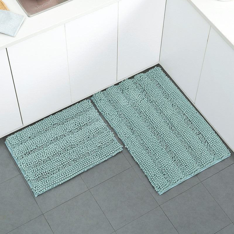 Strukturierte Mikrofaser Küchenmatte Set Karnz