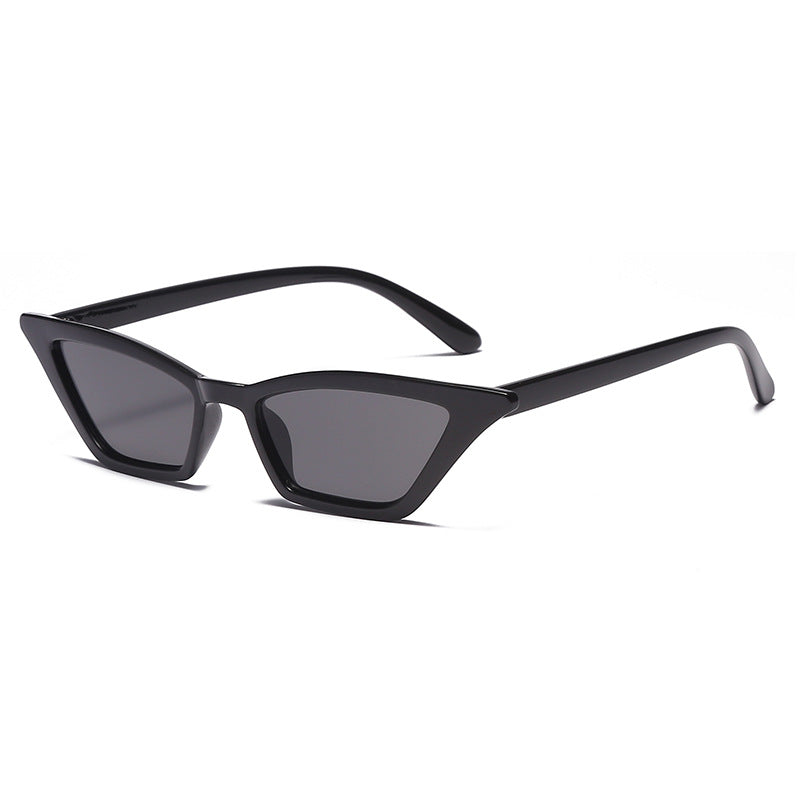 Damen geometrische Sonnenbrille im trendigen Schilddesign Karnz
