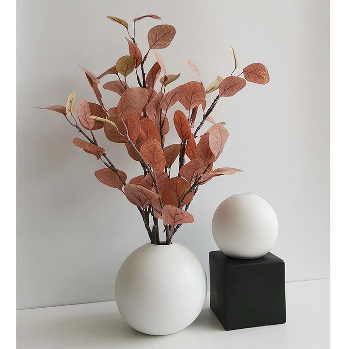 Dekorativer runder Keramik-Blumenhalter Karnz