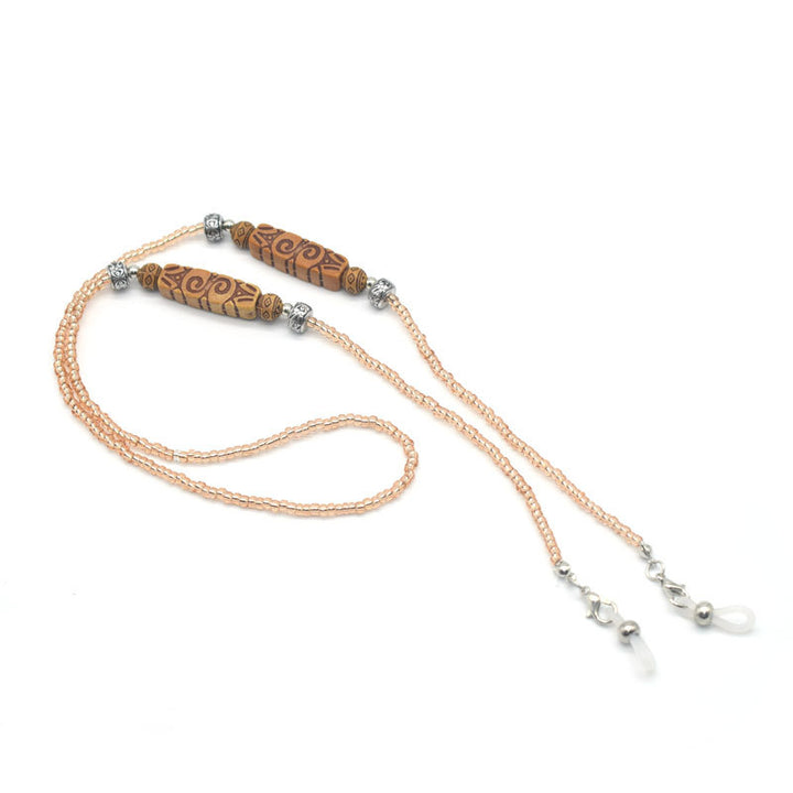 Elegante Perlen Brillenhalter Kette Karnz