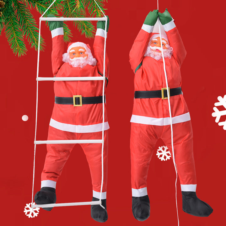 Lustige Weihnachtsmann Figur