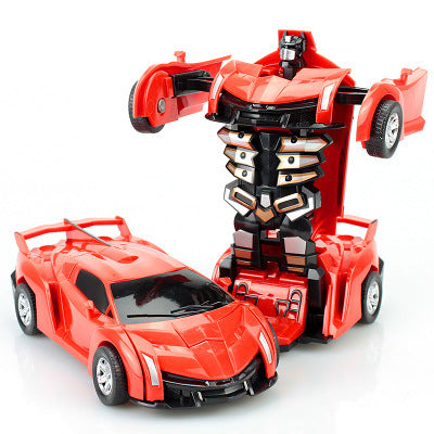 Transforming Racing Robot Auto Spielzeug Karnz