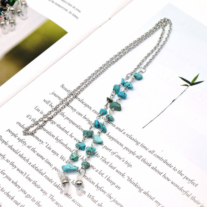 Artisan Perlen Statement Halskette Karnz