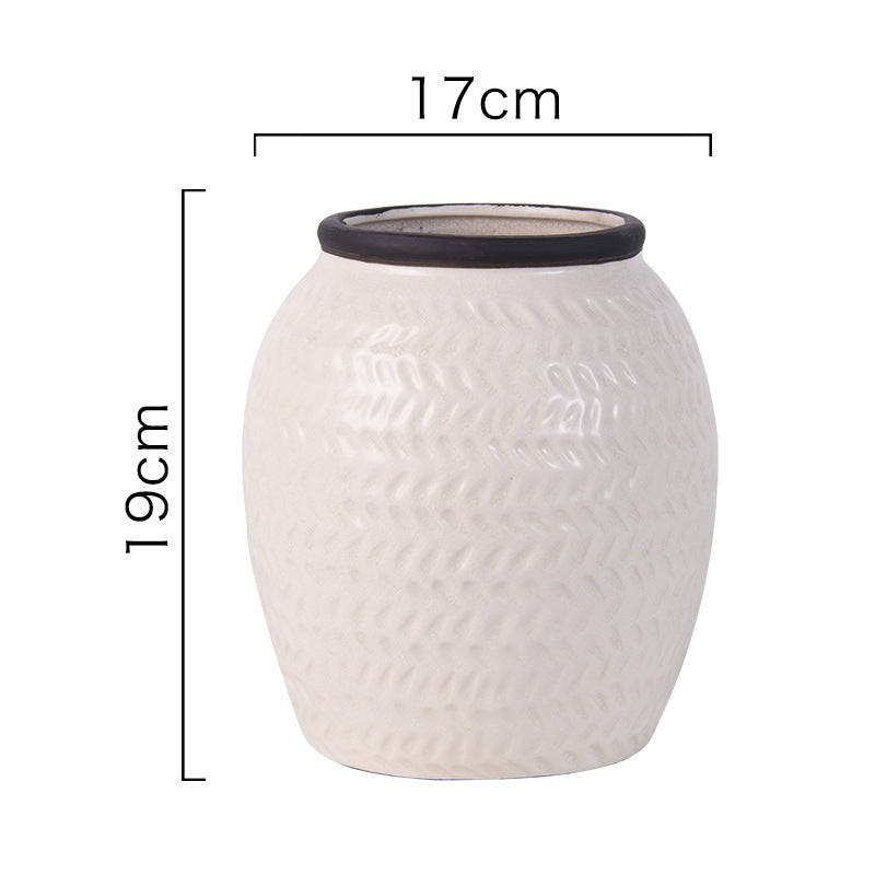 Dekorative Keramikvase Karnz