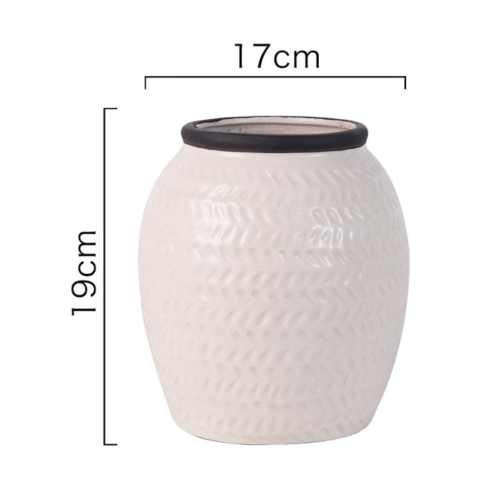 Dekorative Keramikvase Karnz