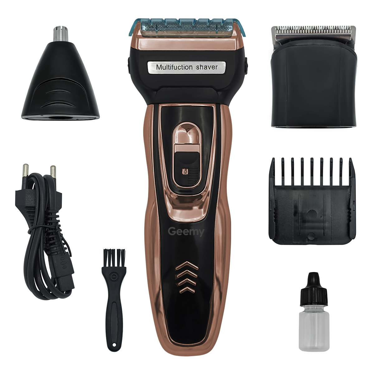 ProCare 3-in-1 Trimmer – kabelloser Bartschneider, Nasenhaarschneider und Rasierer | Karnz