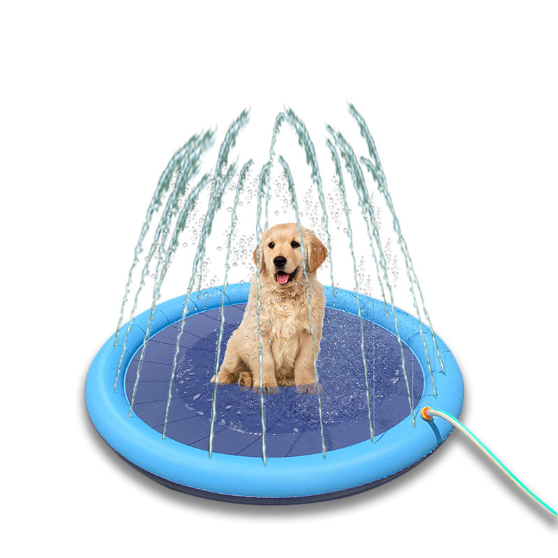Hunde Spritzendes Planschbecken mit integrierter Sprinkleranlage Karnz
