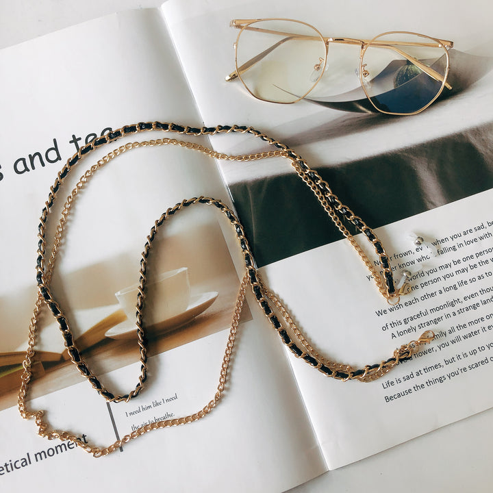 Stylische Ketten-Brillenhalter Karnz