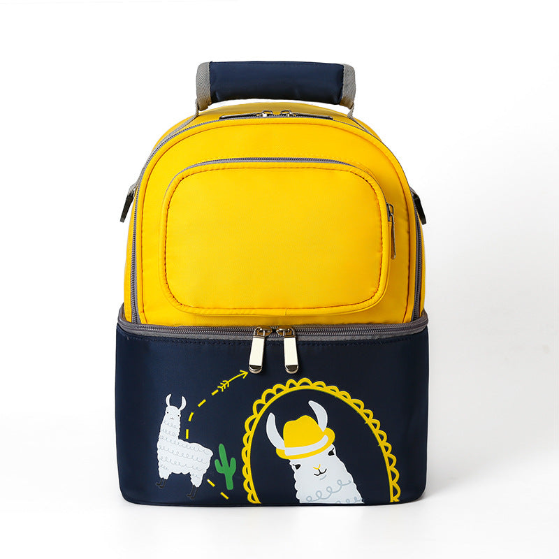 Fun Alpaka-Themen Isolierte Rucksack Karnz