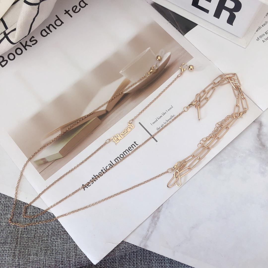 Trendy Link Brille Kette Karnz