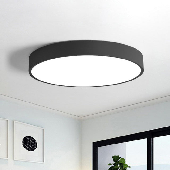 Moderne Ultra-Dünne LED-Deckenleuchte - Skandinavischer Stil für Schlafzimmer und Wohnzimmer | Karnz