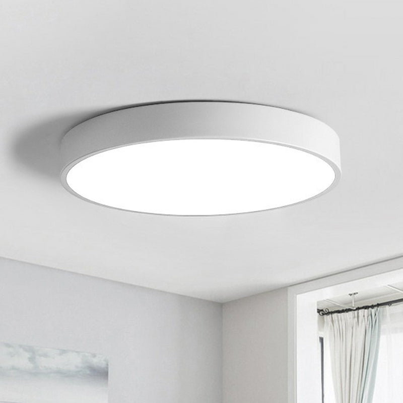 Moderne Ultra-Dünne LED-Deckenleuchte - Skandinavischer Stil für Schlafzimmer und Wohnzimmer | Karnz
