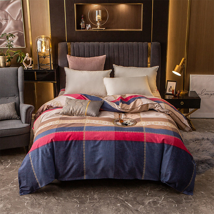 Patchwork Stil Bettwäsche Set