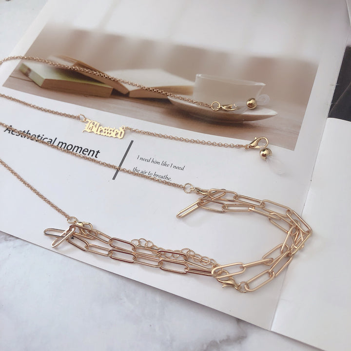Trendy Link Brille Kette Karnz